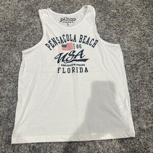 Men's White Vest